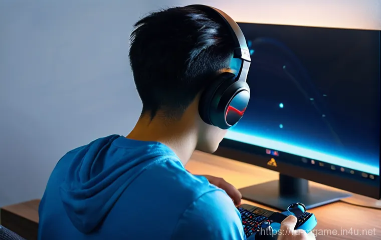 모바일게임 핑 이슈 해결법 - **Prompt:** A cheerful young adult, around 20-30 years old, wearing a cozy, modest hoodie and comfor...