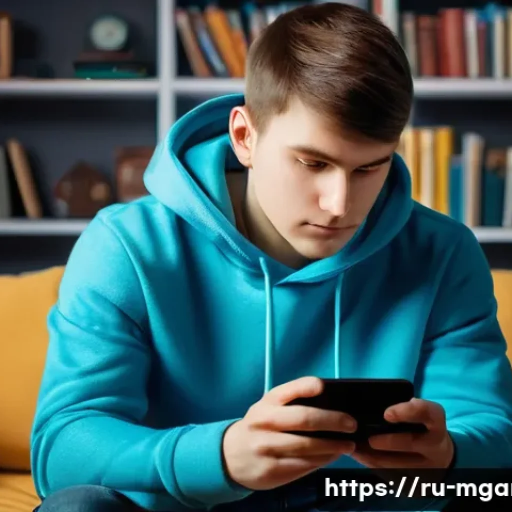 모바일게임 광고 전략 - **Prompt 1: "The Engrossed Russian Gamer"**
    A realistic, high-quality photograph of a young Russ...