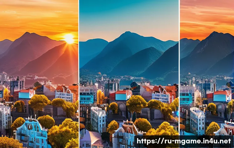 모바일게임 비하인드 스토리 - Here are three detailed image prompts in English, adhering to your guidelines: